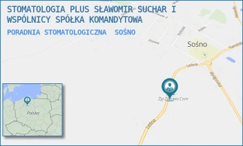 PORADNIA STOMATOLOGICZNA - STOMATOLOGIA PLUS SŁAWOMIR SUCHAR I WSPÓLNICY SPÓŁKA KOMANDYTOWA - LEŚNA 7,  SOŚNO