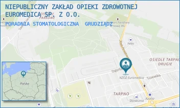 PORADNIA STOMATOLOGICZNA - NIEPUBLICZNY ZAKŁAD OPIEKI ZDROWOTNEJ EUROMEDICA SP. Z O.O. - DĄBRÓWKI 1,  GRUDZIĄDZ
