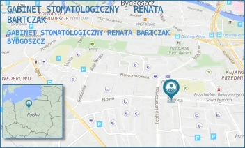 GABINET STOMATOLOGICZNY RENATA BARTCZAK - GABINET STOMATOLOGICZNY - RENATA BARTCZAK - SIEROCA 1/1,  BYDGOSZCZ
