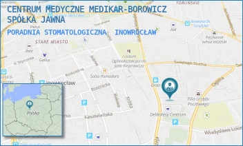 PORADNIA STOMATOLOGICZNA - CENTRUM MEDYCZNE MEDIKAR-BOROWICZ SPÓŁKA JAWNA - ANDRZEJA 15,  INOWROCŁAW