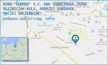 PORADNIA OKULISTYCZNA - NZOZ "DORMED" S.C.-EWA SOBOCIŃSKA,IRENA OLEJNICZAK-KULA, ANDRZEJ GONTAREK, MACIEJ SZCZEŚNIAK - LISSOWSKIEGO 16,  RYPIN
