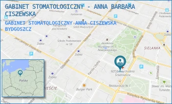 GABINET STOMATOLOGICZNY ANNA CISZEWSKA - GABINET STOMATOLOGICZNY - ANNA BARBARA CISZEWSKA - KOŁŁĄTAJA 9/204,  BYDGOSZCZ