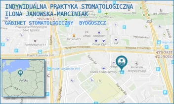 GABINET STOMATOLOGICZNY - INDYWIDUALNA PRAKTYKA STOMATOLOGICZNA ILONA JANOWSKA-MARCINIAK - KARPACKA 31/28,  BYDGOSZCZ
