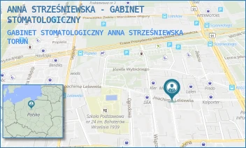 GABINET STOMATOLOGICZNY ANNA STRZEŚNIEWSKA - ANNA STRZEŚNIEWSKA - GABINET STOMATOLOGICZNY - LELEWELA 33,  TORUŃ