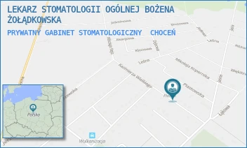PRYWATNY GABINET STOMATOLOGICZNY - LEKARZ STOMATOLOGII OGÓLNEJ BOŻENA ŻOŁĄDKOWSKA - KAZIMIERZA WIELKIEGO 13,  CHOCEŃ