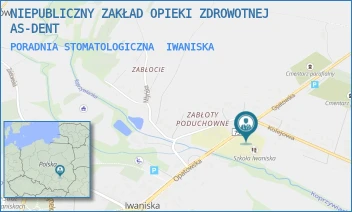 PORADNIA STOMATOLOGICZNA - NIEPUBLICZNY ZAKŁAD OPIEKI ZDROWOTNEJ AS- DENT AGNIESZKA STEFAŃSKA - OPATOWSKA 30,  IWANISKA