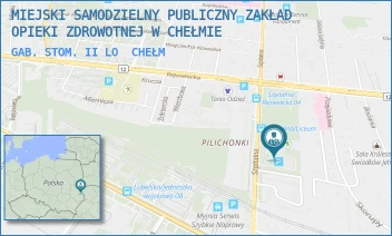 GAB. STOM. II LO - MIEJSKI SAMODZIELNY PUBLICZNY ZAKŁAD OPIEKI ZDROWOTNEJ W CHEŁMIE - SZPITALNA 14,  CHEŁM