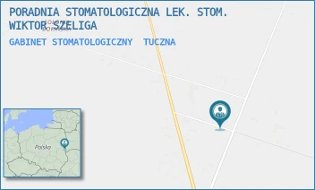 GABINET STOMATOLOGICZNY - PORADNIA STOMATOLOGICZNA LEK. STOM. WIKTOR SZELIGA - 300,  TUCZNA