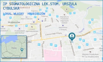 LOKAL WŁASNY - IP STOMATOLOGICZNA LEK.STOM. URSZULA CYBULSKA - MICKIEWICZA 1A/3,  HRUBIESZÓW
