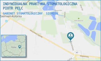GABINET STOMATOLOGICZNY - INDYWIDUALNA PRAKTYKA STOMATOLOGICZNA PIOTR PELC - KASZTANOWA 4,  SIEMIEŃ