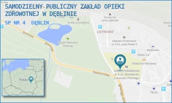 SP NR 4 - SAMODZIELNY PUBLICZNY ZAKŁAD OPIEKI ZDROWOTNEJ W DĘBLINIE - GEN. KOWALSKIEGO 20,  DĘBLIN