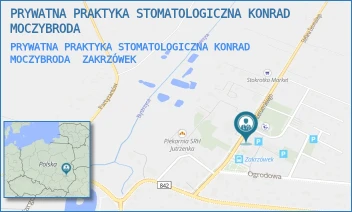 PRYWATNA PRAKTYKA STOMATOLOGICZNA KONRAD MOCZYBRODA - PRYWATNA PRAKTYKA STOMATOLOGICZNA KONRAD MOCZYBRODA - ŻEROMSKIEGO 24,  ZAKRZÓWEK