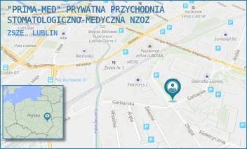 ZSZE - "PRIMA-MED" PRYWATNA PRZYCHODNIA STOMATOLOGICZNO-MEDYCZNA NZOZ - DŁUGA 6,  LUBLIN