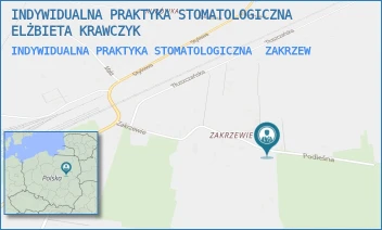 INDYWIDUALNA PRAKTYKA STOMATOLOGICZNA - INDYWIDUALNA PRAKTYKA STOMATOLOGICZNA ELŻBIETA KRAWCZYK - 22,  ZAKRZEW