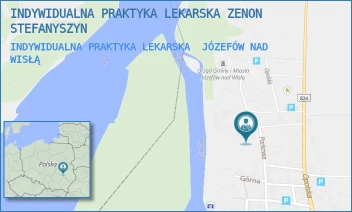 INDYWIDUALNA PRAKTYKA LEKARSKA - INDYWIDUALNA PRAKTYKA LEKARSKA ZENON STEFANYSZYN - PARKOWA 15,  JÓZEFÓW NAD WISŁĄ