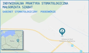 GABINET STOMATOLOGICZNY - INDYWIDUALNA PRAKTYKA STOMATOLOGICZNA MAŁGORZATA SZABAT - PODEDWÓRZE 48,  PODEDWÓRZE