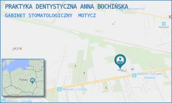 GABINET STOMATOLOGICZNY - PRAKTYKA DENTYSTYCZNA ANNA BOCHIŃSKA - MARYNIN 59,  MOTYCZ