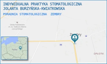 PORADNIA STOMATOLOGICZNA - INDYWIDUALNA PRAKTYKA STOMATOLOGICZNA JOLANTA BURZYŃSKA-KWIATKOWSKA - 7A,  ZEMBRY