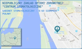 GABINET STOMATOLOGICZNY - 6-GO SIERPNIA - NIEPUBLICZNY ZAKŁAD OPIEKI ZDROWOTNEJ "CENTRUM STOMATOLOGICZNE" - 6-GO SIERPNIA 30,  PUŁAWY
