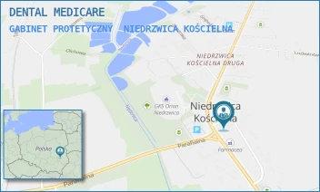 GABINET PROTETYCZNY - DENTAL MEDICARE - KWIATOWA 2,  NIEDRZWICA KOŚCIELNA