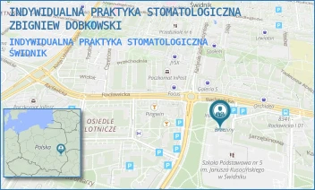 INDYWIDUALNA PRAKTYKA STOMATOLOGICZNA - INDYWIDUALNA PRAKTYKA STOMATOLOGICZNA ZBIGNIEW DOBKOWSKI - JARZEBINOWA 4/46,  ŚWIDNIK