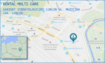 GABINET STOMATOLOGICZNY LUBLIN UL. MUZYCZNA 10A - DENTAL MULTI CARE - MUZYCZNA 10A,  LUBLIN