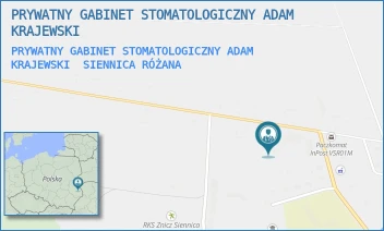 PRYWATNY GABINET STOMATOLOGICZNY ADAM KRAJEWSKI - PRYWATNY GABINET STOMATOLOGICZNY ADAM KRAJEWSKI - 268,  SIENNICA RÓŻANA
