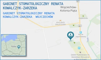 GABINET STOMATOLOGICZNY RENATA KOWALCZYK-ZARZEKA - GABINET STOMATOLOGICZNY RENATA KOWALCZYK-ZARZEKA - 6,  WOJCIECHÓW