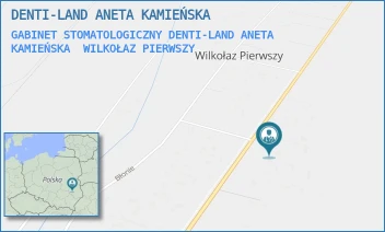 GABINET STOMATOLOGICZNY DENTI-LAND ANETA KAMIEŃSKA - DENTI-LAND ANETA KAMIEŃSKA - BRAK 22,  WILKOŁAZ PIERWSZY