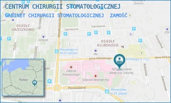 GABINET CHIRURGII STOMATOLOGICZNEJ - CENTRUM CHIRURGII STOMATOLOGICZNEJ BUCZARSKI SPÓŁKA JAWNA - KILIŃSKIEGO 32,  ZAMOŚĆ