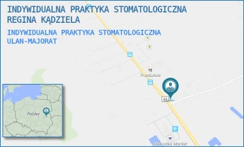 INDYWIDUALNA PRAKTYKA STOMATOLOGICZNA - INDYWIDUALNA PRAKTYKA STOMATOLOGICZNA REGINA KĄDZIELA - 50A,  ULAN-MAJORAT