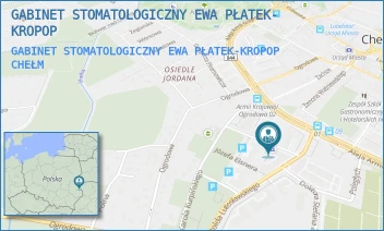 GABINET STOMATOLOGICZNY EWA PŁATEK-KROPOP - GABINET STOMATOLOGICZNY EWA PŁATEK- KROPOP - KURPIŃSKIEGO 3/1,  CHEŁM