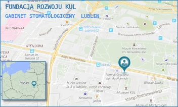 GABINET STOMATOLOGICZNY - FUNDACJA ROZWOJU KUL - AL RACŁAWICKIE 14,  LUBLIN