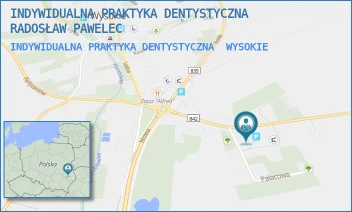 INDYWIDUALNA PRAKTYKA DENTYSTYCZNA - INDYWIDUALNA PRAKTYKA DENTYSTYCZNA RADOSŁAW PAWELEC - PARTYZANTÓW 8,  WYSOKIE