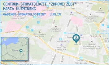 GABINET STOMATOLOGICZNY - CENTRUM STOMATOLOGII "ZDROWE ZĘBY" MARIA KUŹMIŃSKA - SZKOLNA 6,  LUBLIN