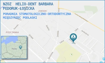 PORADNIA STOMATOLOGICZNO-ORTODONTYCZNA - NZOZ  HELIO-DENT BARBARA FEDORUK-ŁOSICKA - KORDIANA 2,  MIĘDZYRZEC PODLASKI