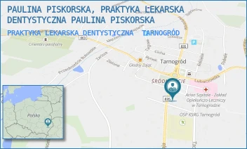 PRAKTYKA LEKARSKA DENTYSTYCZNA - PAULINA PISKORSKA, PRAKTYKA LEKARSKA DENTYSTYCZNA PAULINA PISKORSKA - RYNEK 3,  TARNOGRÓD