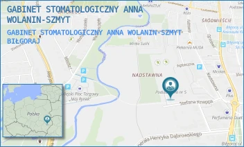 GABINET STOMATOLOGICZNY ANNA WOLANIN-SZMYT - GABINET STOMATOLOGICZNY ANNA WOLANIN-SZMYT - NADSTAWNA 62A,  BIŁGORAJ