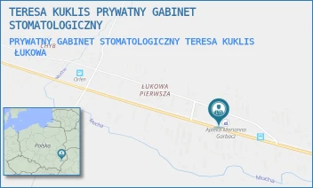 PRYWATNY GABINET STOMATOLOGICZNY TERESA KUKLIS - TERESA KUKLIS PRYWATNY GABINET STOMATOLOGICZNY - ŁUKOWA 51,  ŁUKOWA