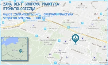 "ZANA-DENT" GRUPOWA PRAKTYKA STOMATOLOGICZNA - ZANA DENT GRUPOWA PRAKTYKA STOMATOLOGICZNA - JANA SAWY 4/02,  LUBLIN