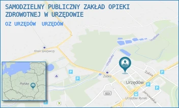 OZ URZĘDÓW - SAMODZIELNY PUBLICZNY ZAKŁAD OPIEKI ZDROWOTNEJ W URZĘDOWIE - HEVELKE 2,  URZĘDÓW