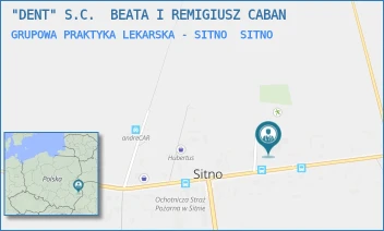 GRUPOWA PRAKTYKA LEKARSKA - SITNO - "DENT" S.C.  BEATA I REMIGIUSZ CABAN - 53A,  SITNO