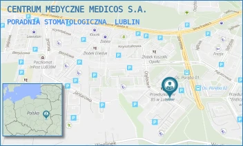 PORADNIA STOMATOLOGICZNA - CENTRUM MEDYCZNE MEDICOS S.A. - ONYKSOWA 12,  LUBLIN