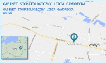 GABINET STOMATOLOGICZNY LIDIA GAWORECKA - GABINET STOMATOLOGICZNY LIDIA GAWORECKA - RADZYŃSKA 2A,  WOHYŃ
