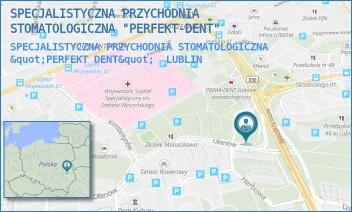 SPECJALISTYCZNA PRZYCHODNIA STOMATOLOGICZNA "PERFEKT DENT" - SPECJALISTYCZNA PRZYCHODNIA STOMATOLOGICZNA "PERFEKT-DENT" - UŁANÓW 1,  LUBLIN