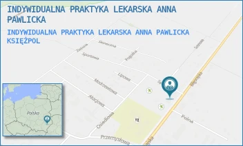 INDYWIDUALNA PRAKTYKA LEKARSKA ANNA PAWLICKA - INDYWIDUALNA PRAKTYKA LEKARSKA ANNA PAWLICKA - BIŁGORAJSKA 15,  KSIĘŻPOL