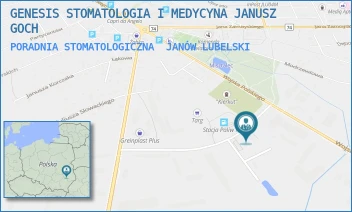 PORADNIA STOMATOLOGICZNA - GENESIS STOMATOLOGIA I MEDYCYNA JANUSZ GOCH - PŁK. BELINY-PRAŻMOWSKIEGO 20,  JANÓW LUBELSKI