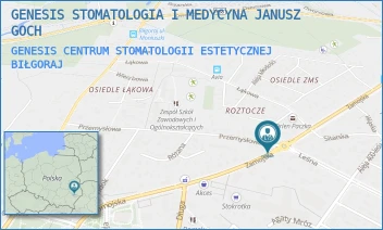 GENESIS CENTRUM STOMATOLOGII ESTETYCZNEJ - GENESIS STOMATOLOGIA I MEDYCYNA JANUSZ GOCH - ZAMOJSKA 51,  BIŁGORAJ