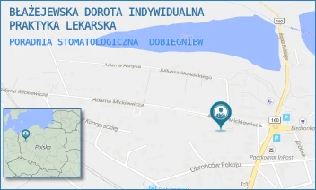 PORADNIA STOMATOLOGICZNA - BŁAŻEJEWSKA DOROTA INDYWIDUALNA PRAKTYKA LEKARSKA - UL. MICKIEWICZA 3,  DOBIEGNIEW
