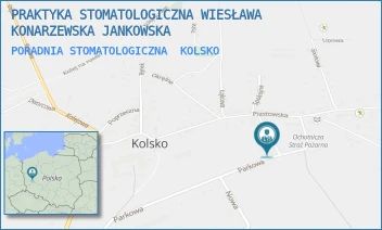 PORADNIA STOMATOLOGICZNA - PRAKTYKA STOMATOLOGICZNA WIESŁAWA KONARZEWSKA JANKOWSKA - UL. KRÓTKA 2,  KOLSKO